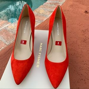 Marc Fisher Red Heels New